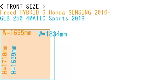 #Freed HYBRID G Honda SENSING 2016- + GLB 250 4MATIC Sports 2019-